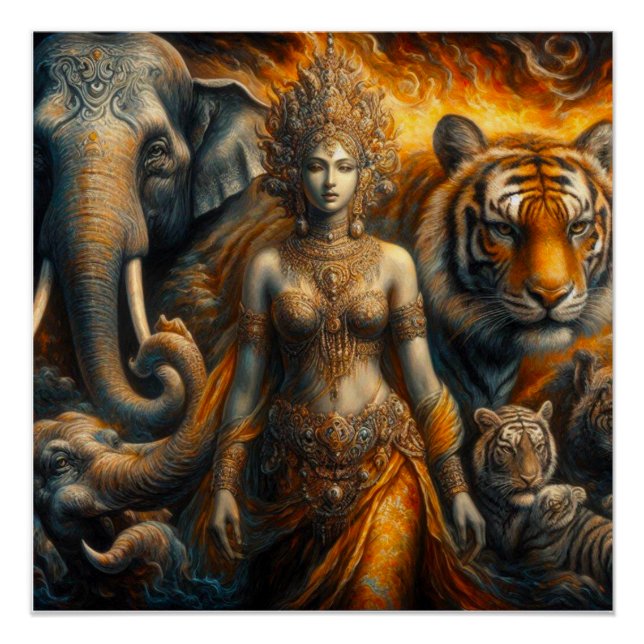 Die spirituelle Kunst Poster (Vorderseite)