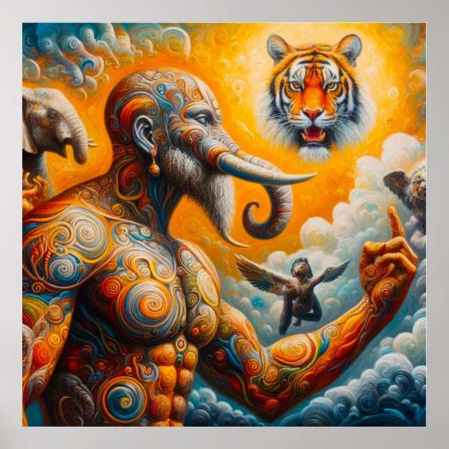 Die spirituelle Kunst Poster (Vorne)