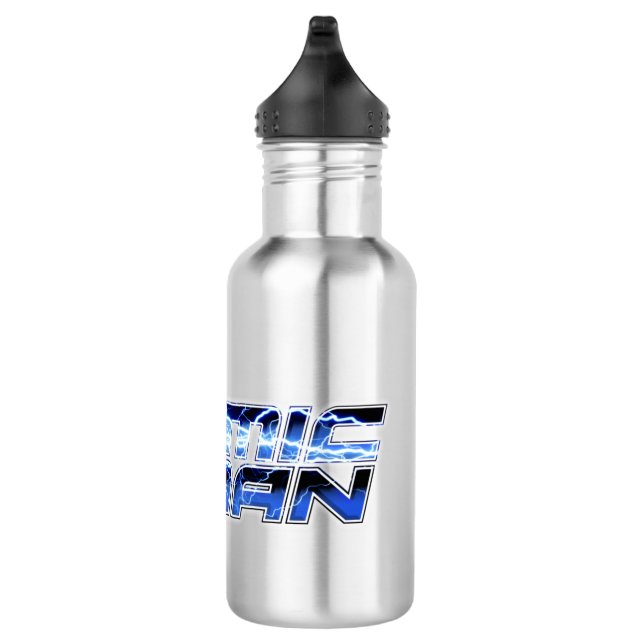 Die Sportflasche des Atomman Edelstahlflasche (Rechts)