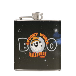 Die spöttische Welt von Halloween   Flachmann
