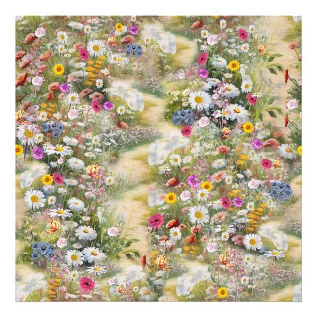 die Sprache der Blume Fotodruck (Vorne)