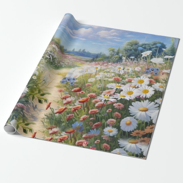 die Sprache der Blumen Geschenkpapier (Ungerollt)