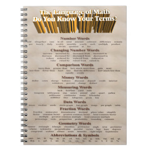 Die Sprache des Mathematik-Notebooks Notizblock