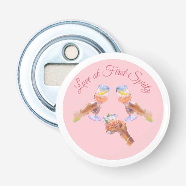 Die Spritz Squad | Aperol Junggeselinnen-Abschied  Flaschenöffner (Vorderseite)