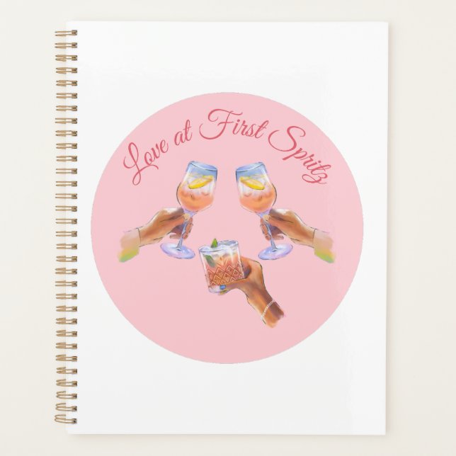 Die Spritz Squad | Aperol Junggeselinnen-Abschied  Planer (Vorderseite)