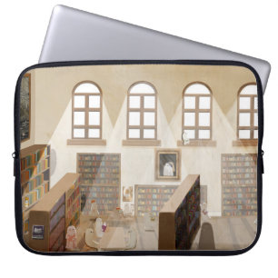 Die Spuk Bibliothek Laptopschutzhülle