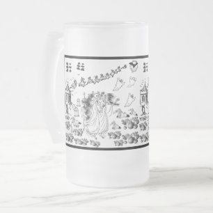 Die Spuk Zeremonie - Mattglas Bierglas