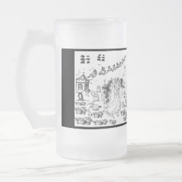 Die Spuk Zeremonie - Mattglas Bierglas