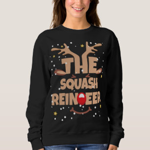 Die Squash Reindeer Funny Christmas Pajama Familie Sweatshirt