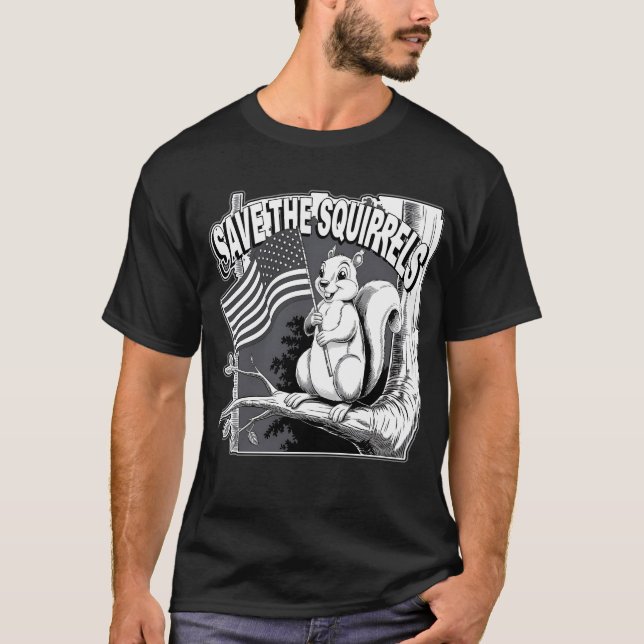 DIE SQUIRRELS gerettet und Haustiere alleine verla T-Shirt (Vorderseite)