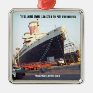 Die SS United States Ornament Aus Metall
