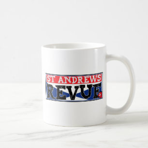 Die St- Andrewsrevue Kaffeetasse