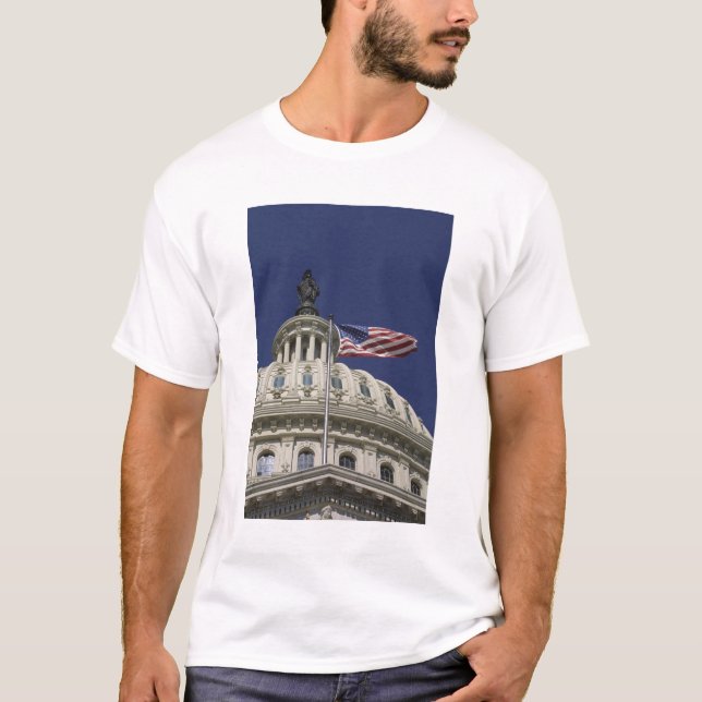 Die Staat-Hauptstadt, Washington, DC T-Shirt (Vorderseite)