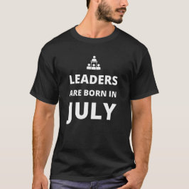 Die Staats- und Regierungschefs sind im Juli gebor T-Shirt