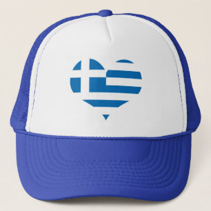 Die Staatsflagge von Griechenland Truckerkappe