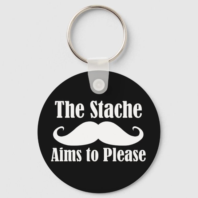 Die Stache will es sich leisten Schlüsselanhänger (Vorderseite)