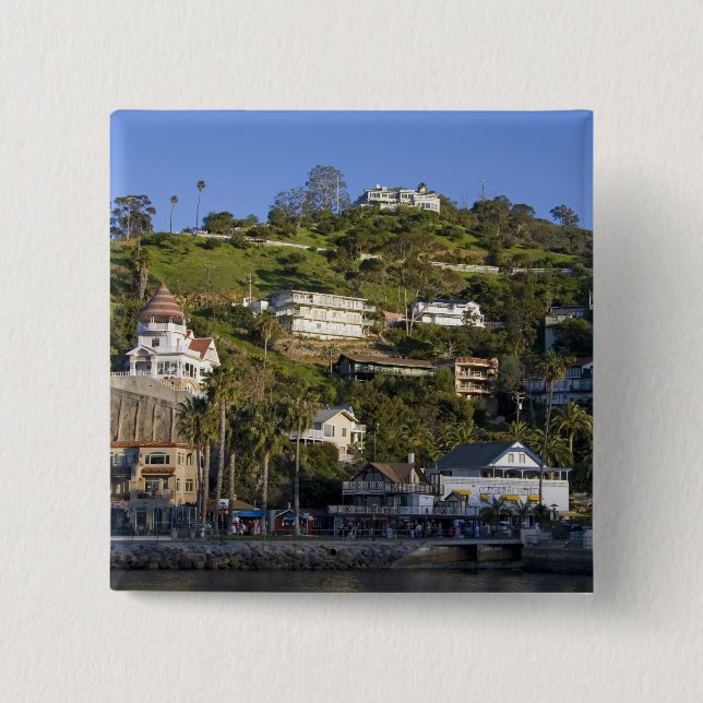 Die Stadt Avalon auf der katalanischen Insel, Button (Vorderseite)