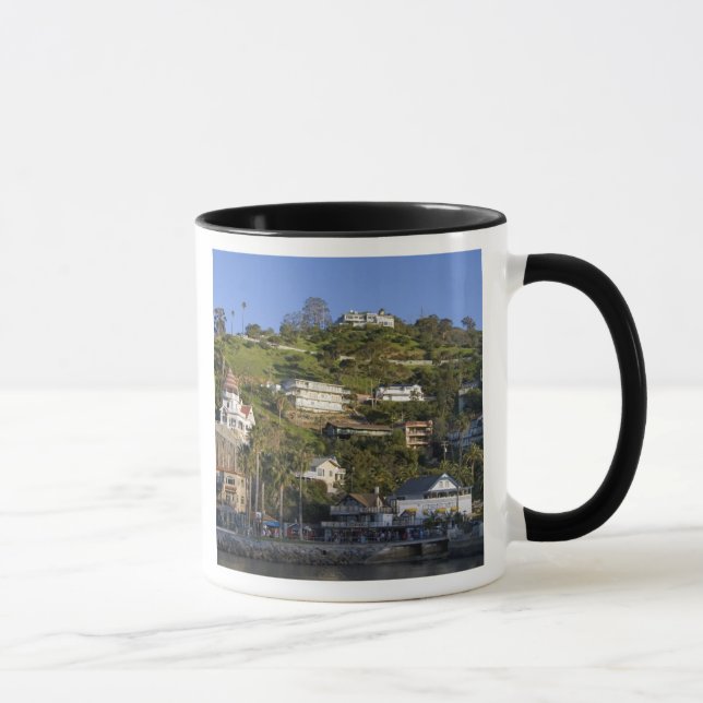 Die Stadt Avalon auf der katalanischen Insel, Tasse (Rechts)
