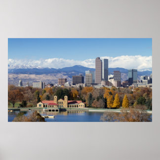 Die Stadt Denver, Colorado Poster