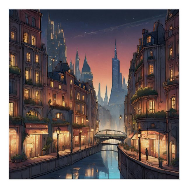 die Stadt der Träume Poster (Vorderseite)