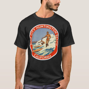 DIE STADT HUNTINGTON STRAND SURFEN KALIFORNIEN SH T-Shirt
