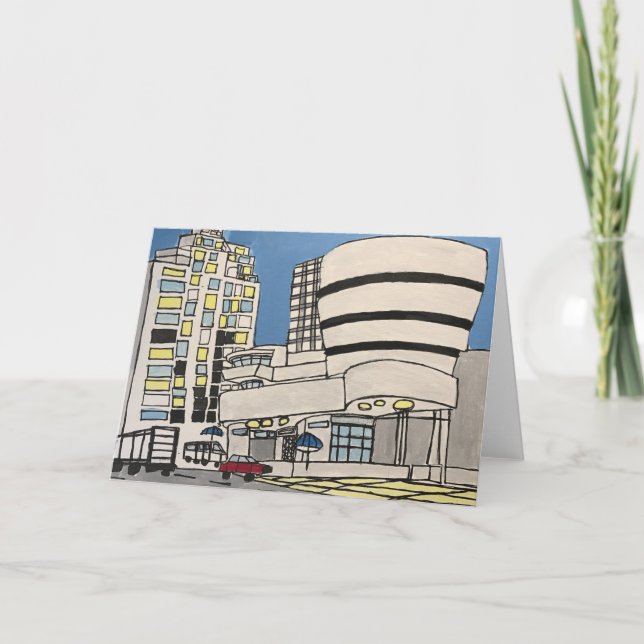 Die Stadt Karte (Vorderseite)