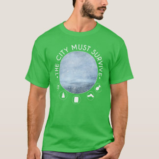 Die Stadt muss das ursprüngliche Frostpunk-inspiri T-Shirt