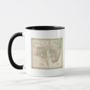 Die Stadt Savannah Georgia Tasse