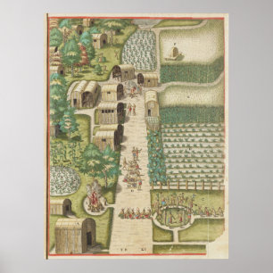 Die Stadt Secota Poster