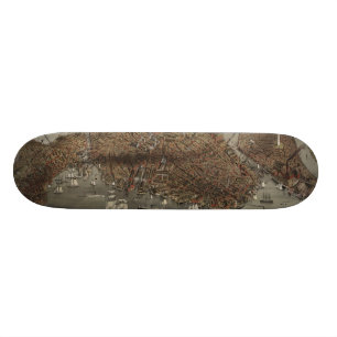 Die Stadt von Boston durch Pastoren u. Atwater Skateboard