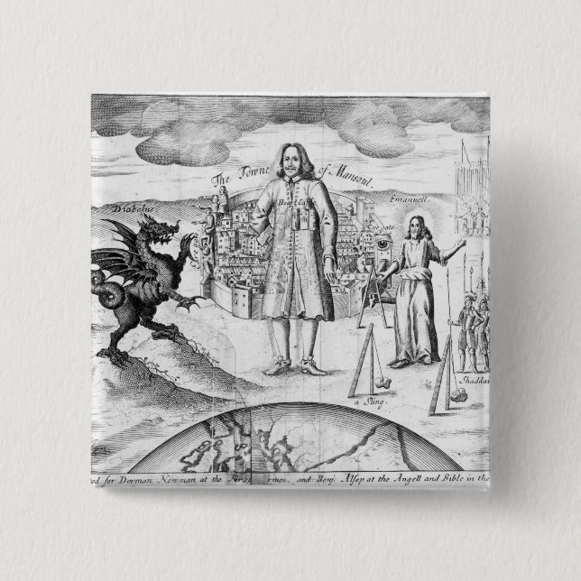 Die Stadt von Mansoul Button (Vorderseite)