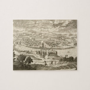 Die Stadt von Mexiko, 1723 (Stich)
