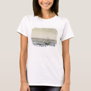 Die Stadt von Paramaribo (Farbstich) T-Shirt