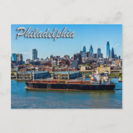 Die Stadt von Philadelphia Postkarte