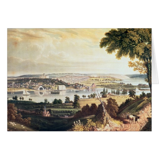 Die Stadt von Washington über von der Marine (Vorderseite (Horizontal))