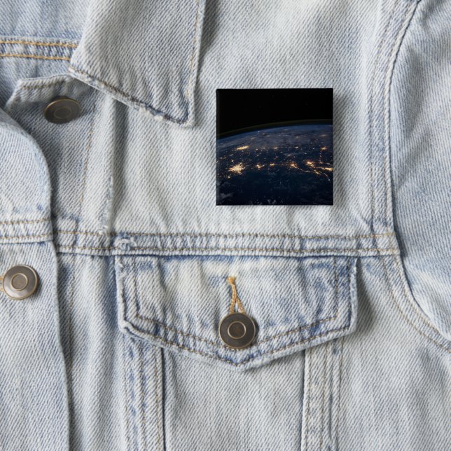 Die Stadtbeleuchtung der südlichen Staaten. Button (Beispiel)