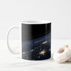 Die Stadtbeleuchtung der südlichen Staaten. Kaffeetasse