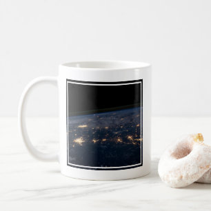 Die Stadtbeleuchtung der südlichen Staaten. Kaffeetasse
