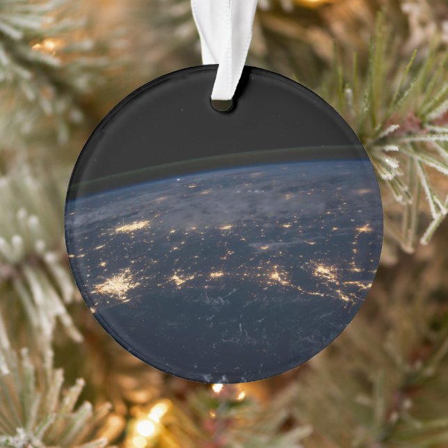 Die Stadtbeleuchtung der südlichen Staaten. Ornament (Baum)