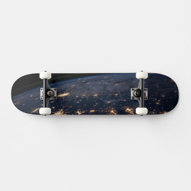 Die Stadtbeleuchtung der südlichen Staaten. Skateboard (Horizontal)