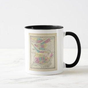 Die Städte Pittsburgh Allegheny Cincinnati Tasse
