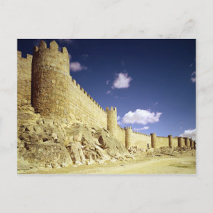 Die Stadtmauern Postkarte