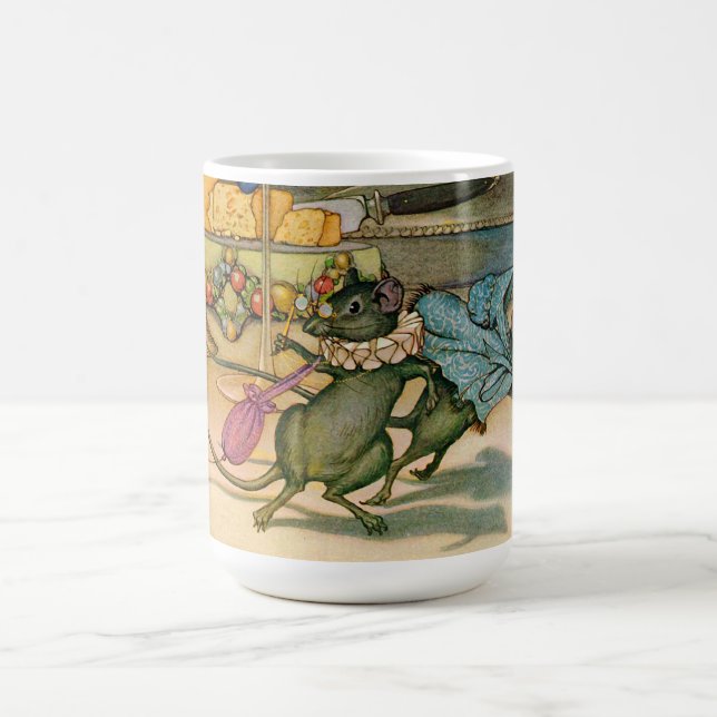 Die Stadtmaus und die Land-Maus Kaffeetasse (Mittel)