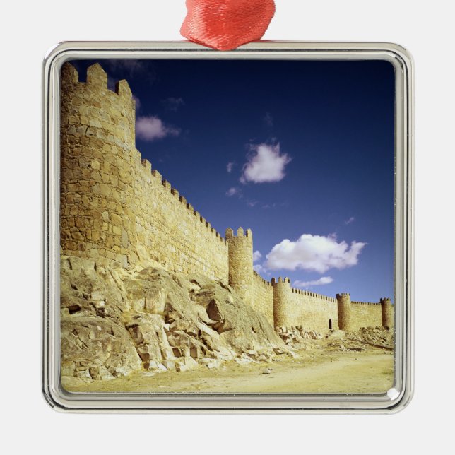 Die Stadtwände Silbernes Ornament (Vorne)