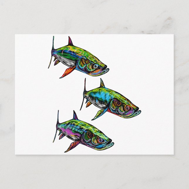 DIE STÄNDIGE SCHULE POSTKARTE (Vorderseite)