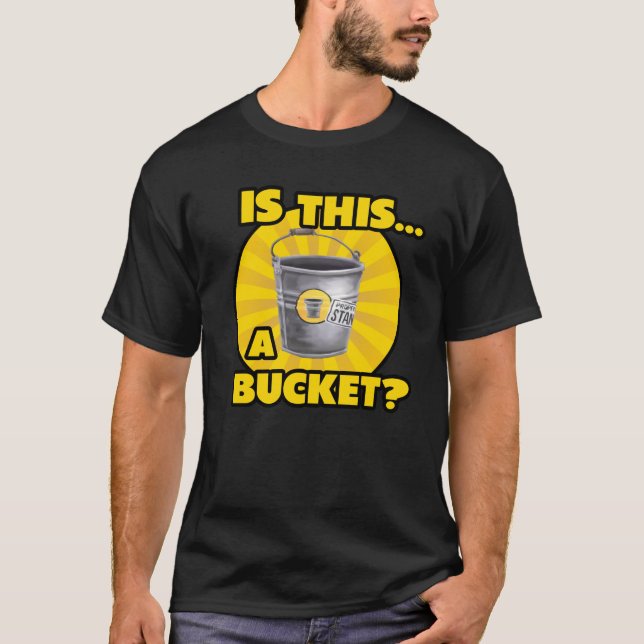 Die Standleparabel ist das ein Eimer für Gamer T-Shirt (Vorderseite)