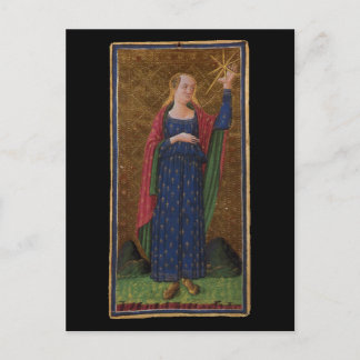 Die Star-Tarot-Karte Postkarte