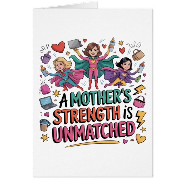 Die Stärke einer Mutter ist unvergleichlich (Vorne)