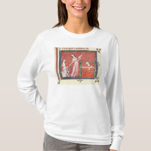 Die starke Frau des Schrifts-Spinnens T-Shirt