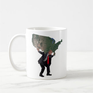 Die Stärke unseres Präsidenten Kaffeetasse